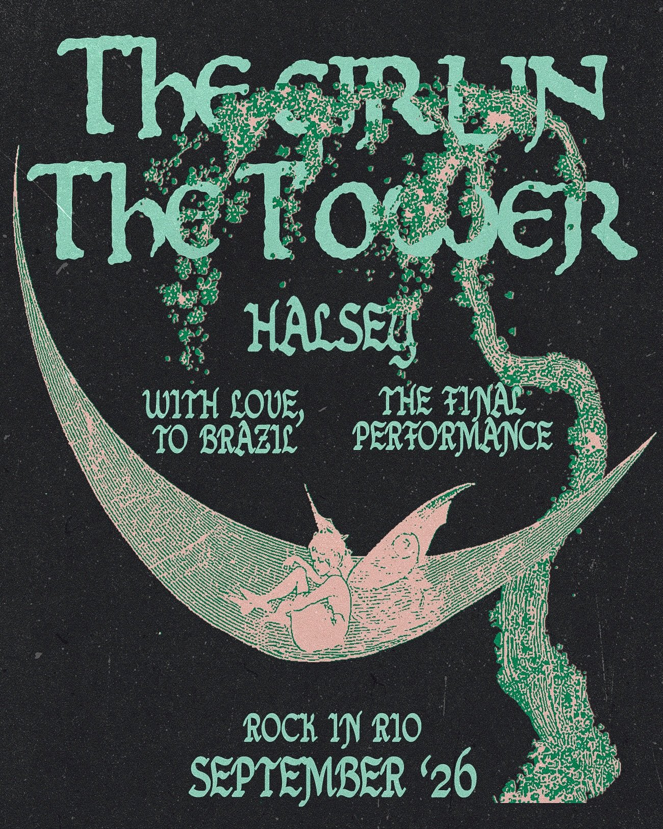 Halsey faz hoje a apresentação final da turnê "The Girl in the Tower" no Rock in Rio